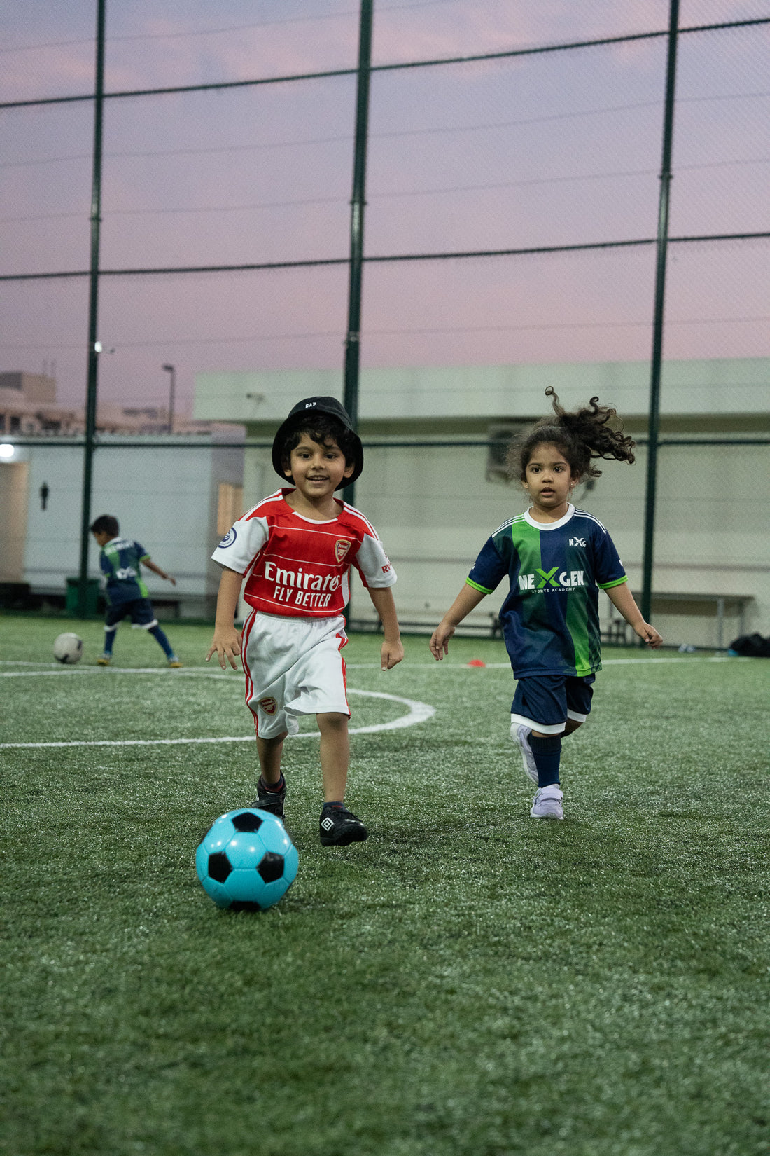 football academy kids picture